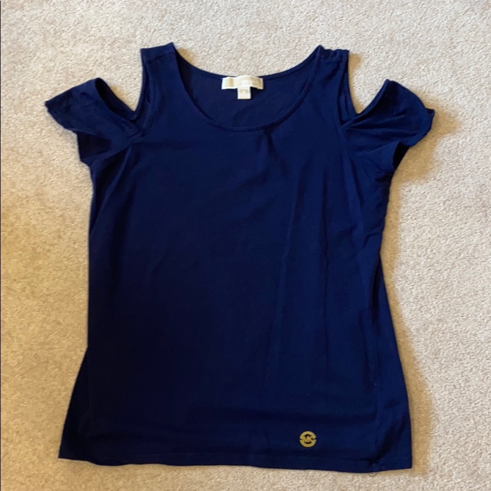 Michael Kors blue top
